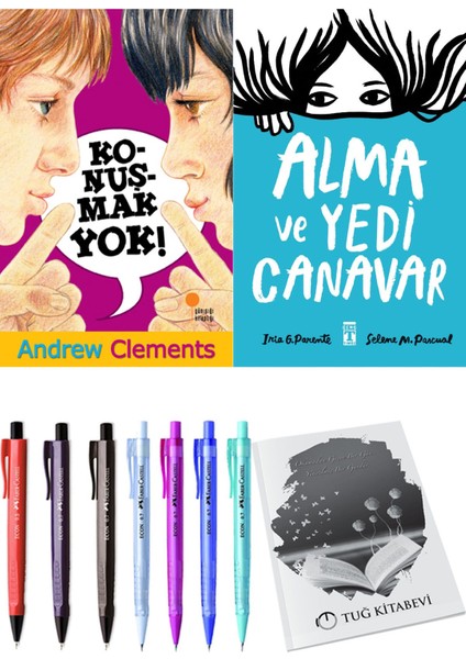 Alma ve Yedi Canavar ve Konuşmak Yok! 2li Set