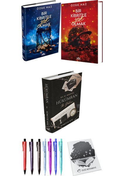 Bir Kibritle Yok Olmak 2li Set Ciltli ve Hükümran Ciltli Sümeyye Koç
