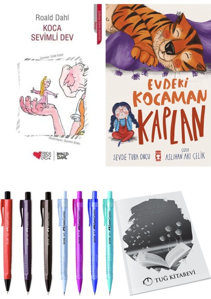 Evdeki Kocaman Kaplan ve Koca Sevimli Dev 2li Set