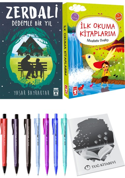İlk Okuma Kitaplarım 10 Kitap ve Zerdali Dedemle Bir Yıl 2li Set