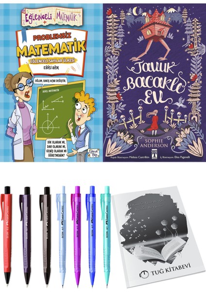 Tavuk Bacaklı Ev ve Problemsiz Matematik 2li Set