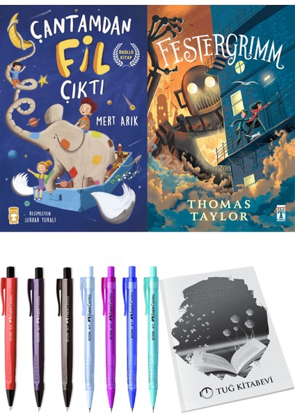 Festergrimm ve Çantamdan Fil Çıktı 2li Set
