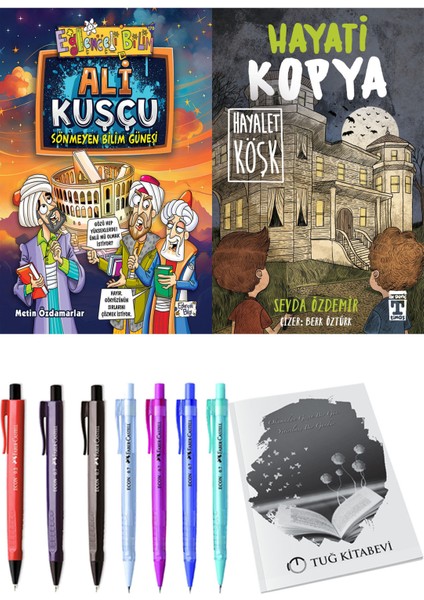 Hayati Kopya Hayalet Köşk ve Ali Kuşçu Sönmeyen Bilim Güneşi 2li Set