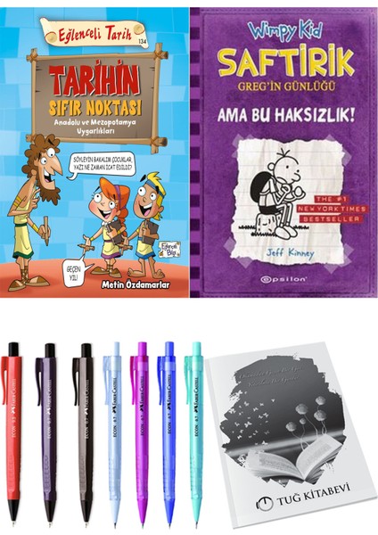 Saftirik 5 Ama Bu Haksızlık! ve Tarihin Sıfır Noktası Anadolu ve Mezopotomya Uygarlıkları 2li Set