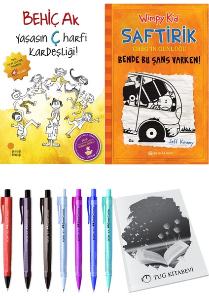 Saftirik 9 Bende Bu Şans Varken! ve Yaşasın Ç Harfi Kardeşliği 2li Set