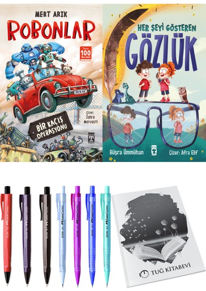 Her Şeyi Gösteren Gözlük ve Robonlar Bir Kaçış Operasyonu 2li Set