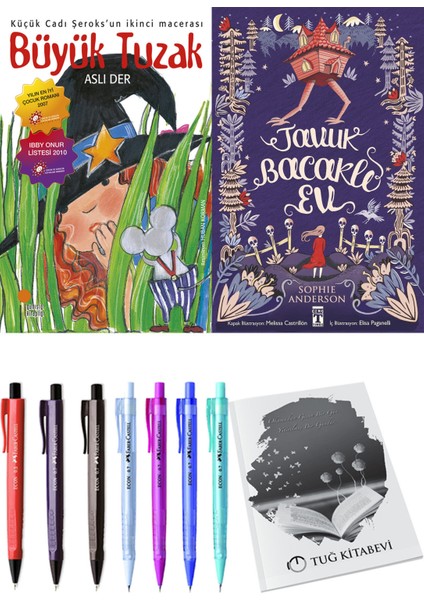 Tavuk Bacaklı Ev ve Büyük Tuzak 2li Set