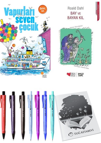Bay ve Bayan Kıl ve Vapurları Seven Çocuk 2li Set