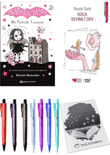 Koca Sevimli Dev ve Isadora Moon 13 Diş Perisiyle Tanışıyor 2li Set
