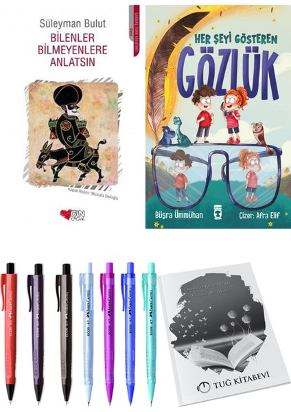 Her Şeyi Gösteren Gözlük ve Bilenler Bilmeyenlere Anlatsın 2li Set