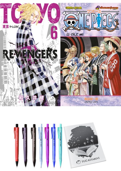Tokyo Revengers 6 ve One Piece 22 2li Set
