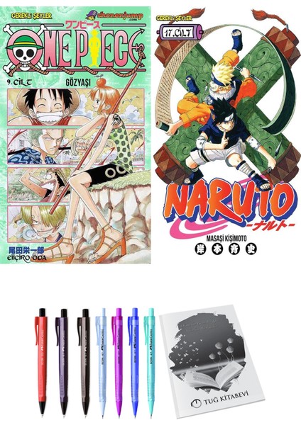 One Piece 9 ve Naruto 17 2li Set