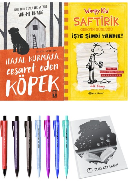 Saftirik 4 Işte Şimdi Yandık! ve Hayal Kurmaya Cesaret Eden Köpek 2li Set