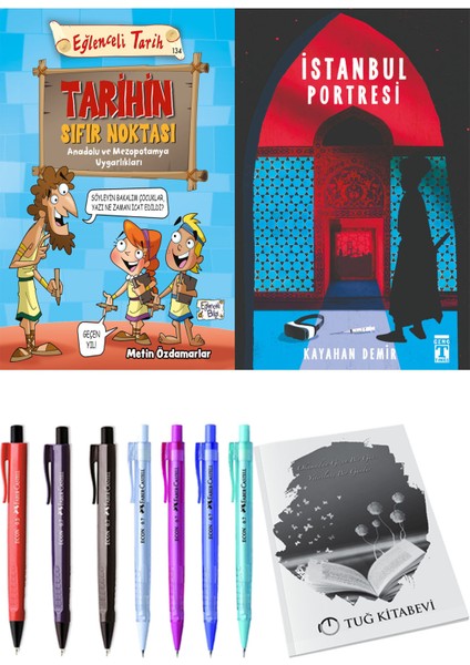 Istanbul Portresi ve Tarihin Sıfır Noktası Anadolu ve Mezopotomya Uygarlıkları 2li Set