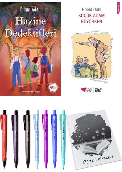 Küçük Adam Büyürken ve Hazine Dedektifleri 2li Set