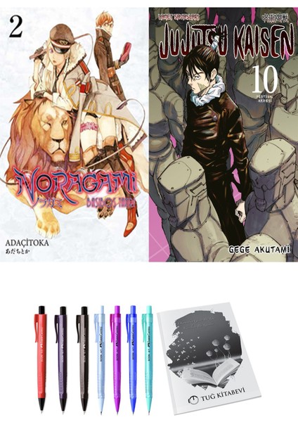 Noragami 2 ve Jujutsu Kaisen 10 2li Set
