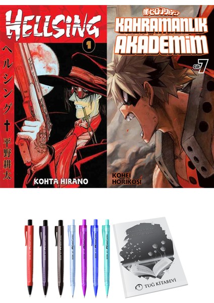 Hellsing 1 ve Kahramanlık Akademim 7 2li Set