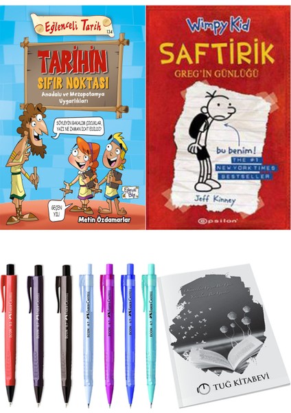 Saftirik 1 Greg'in Günlüğü ve Tarihin Sıfır Noktası Anadolu ve Mezopotomya Uygarlıkları 2li Set