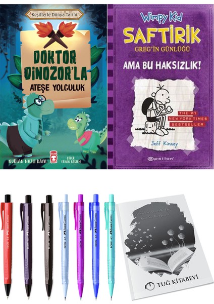 Saftirik 5 Ama Bu Haksızlık! ve Doktor Dinozor'la Ateşe Yolculuk 2li Set