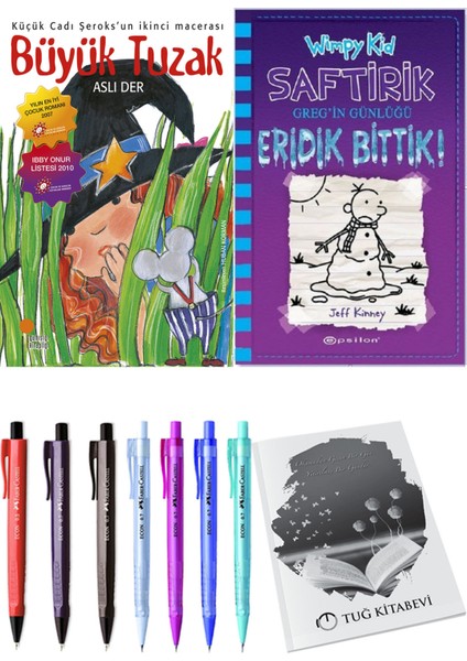 Saftirik 13 Eridik Bittik! ve Büyük Tuzak 2li Set