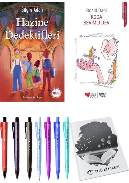Koca Sevimli Dev ve Hazine Dedektifleri 2li Set