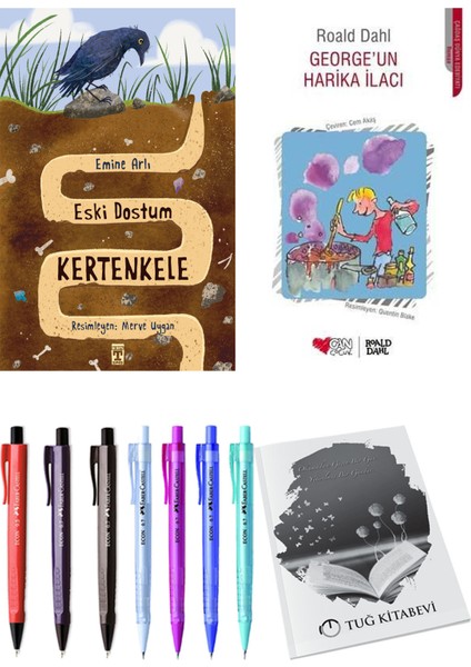 George'un Harika Ilacı ve Eski Dostum Kertenkele 2li Set
