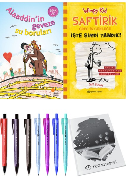 Saftirik 4 Işte Şimdi Yandık! ve Alaaddin’in Geveze Su Boruları 2li Set