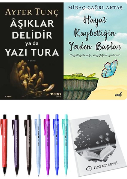 Hayat Kaybettiğin Yerden Başlar ve Aşıklar Delidir Ya Da Yazı Tura Ayfer Tunç