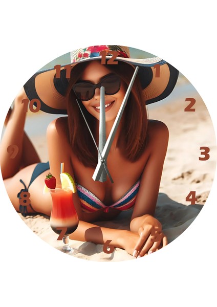 Kumsal 30 x 30 cm Akrilik Dekoratif Modern Duvar Saati fiyatları