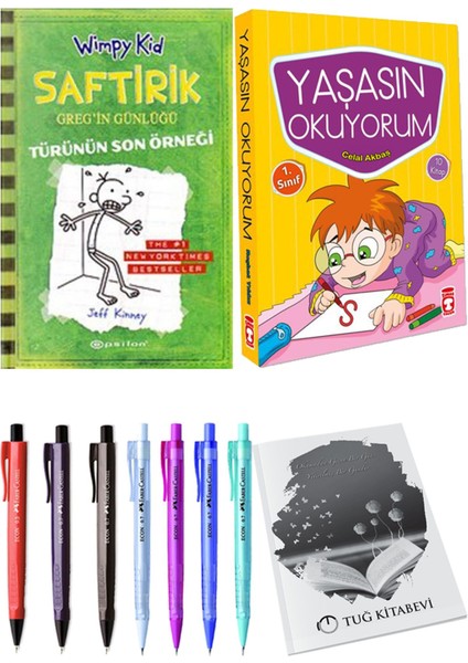 Yaşasın Okuyorum 10 Kitap ve Saftirik 3 Türünün Son Örneği 2li Set
