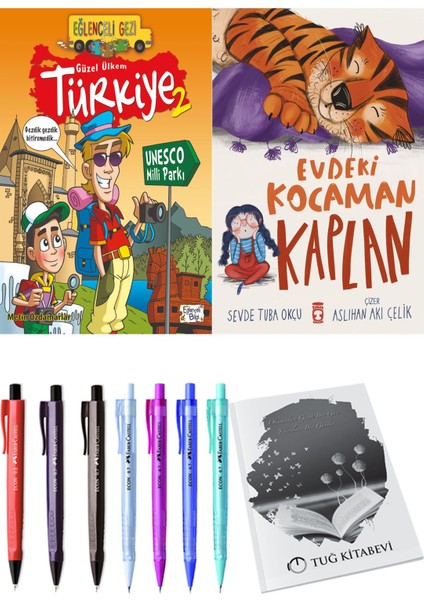 Evdeki Kocaman Kaplan ve Güzel Ülkem Türkiye 2 2li Set