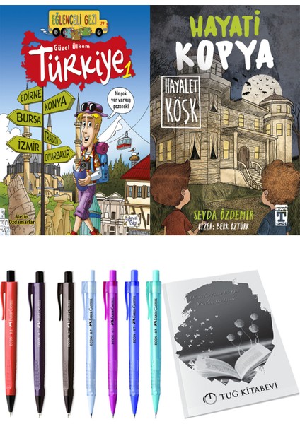 Hayati Kopya Hayalet Köşk ve Güzel Ülkem Türkiye 1 2li Set