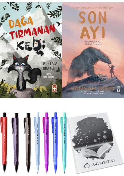 Son Ayı ve Dağa Tırmanan Kedi 2li Set