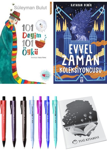 Evvel Zaman Koleksiyoncusu ve 101 Deyim 101 Öykü Süleyman Bulut 2li Set