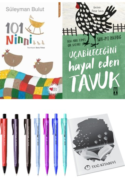 Uçabileceğini Hayal Eden Tavuk ve 101 Ninni Süleyman Bulut 2li Set