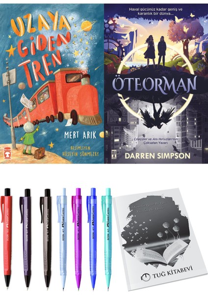Öteorman ve Uzaya Giden Tren 2li Set