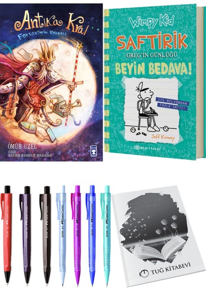 Saftirik 18 Beyin Bedava! ve Antika Kral Forsantin'in Uyanışı 2li Set