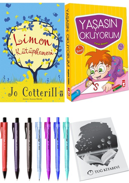 Yaşasın Okuyorum 10 Kitap ve Limon Kütüphanesi 2li Set