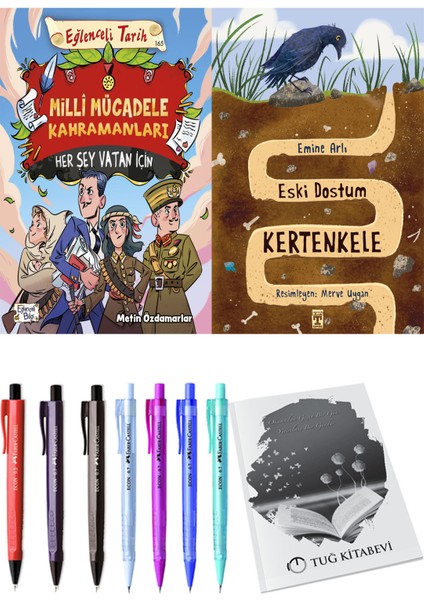 Eski Dostum Kertenkele ve Milli Mücadele Kahramanları Her Şey Vatan Için 2li Set