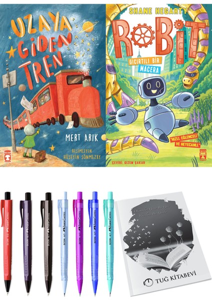 Robit 3 Gıcırtılı Bir Macera ve Uzaya Giden Tren 2li Set