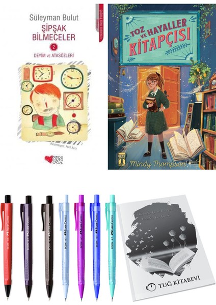 Toz ve Hayaller Kitapçısı ve Şipşak Bilmeceler 2 2li Set