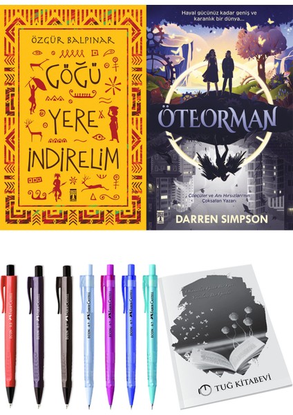 Öteorman ve Göğü Yere Indirelim 2li Set