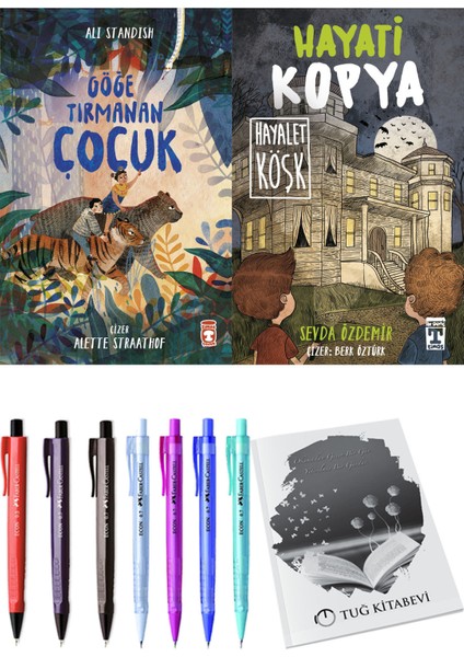 Hayati Kopya Hayalet Köşk ve Göğe Tırmanan Çocuk 2li Set