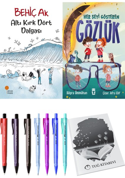 Her Şeyi Gösteren Gözlük ve Altı Kırk Dört Dalgası 2li Set