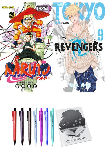 Naruto 12 ve Tokyo Revengers 9 2li Set