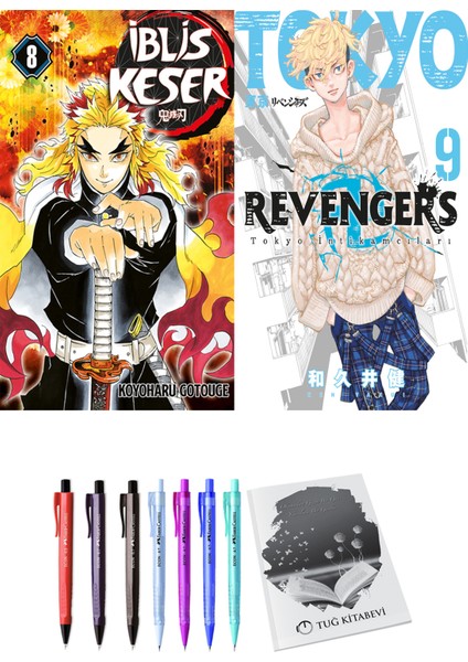 Iblis Keser 8 ve Tokyo Revengers 9 2li Set