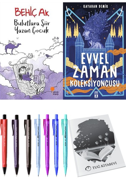 Evvel Zaman Koleksiyoncusu ve Bulutlara Şiir Yazan Çocuk 2li Set