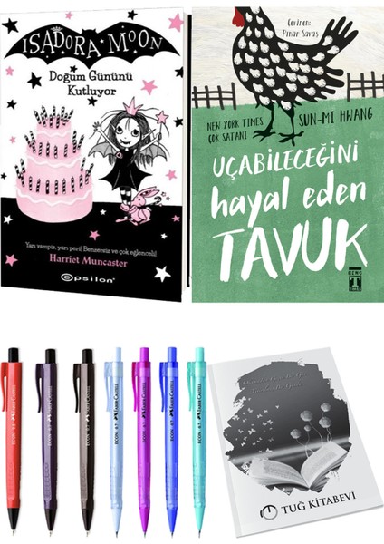 Uçabileceğini Hayal Eden Tavuk ve Isadora Moon 4 Doğum Gününü Kutluyor 2li Set