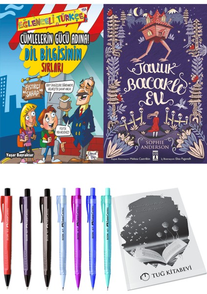 Tavuk Bacaklı Ev ve Cümlelerin Gücü Adına! Dil Bilgisinin Sırları 2li Set