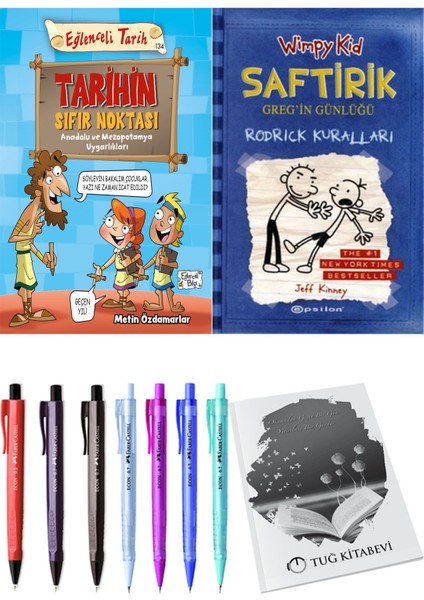Saftirik 2 Rodrick Kuralları ve Tarihin Sıfır Noktası Anadolu ve Mezopotomya Uygarlıkları 2li Set